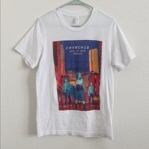 Chvrches Love is Dead Tour Graphic T-Shirt